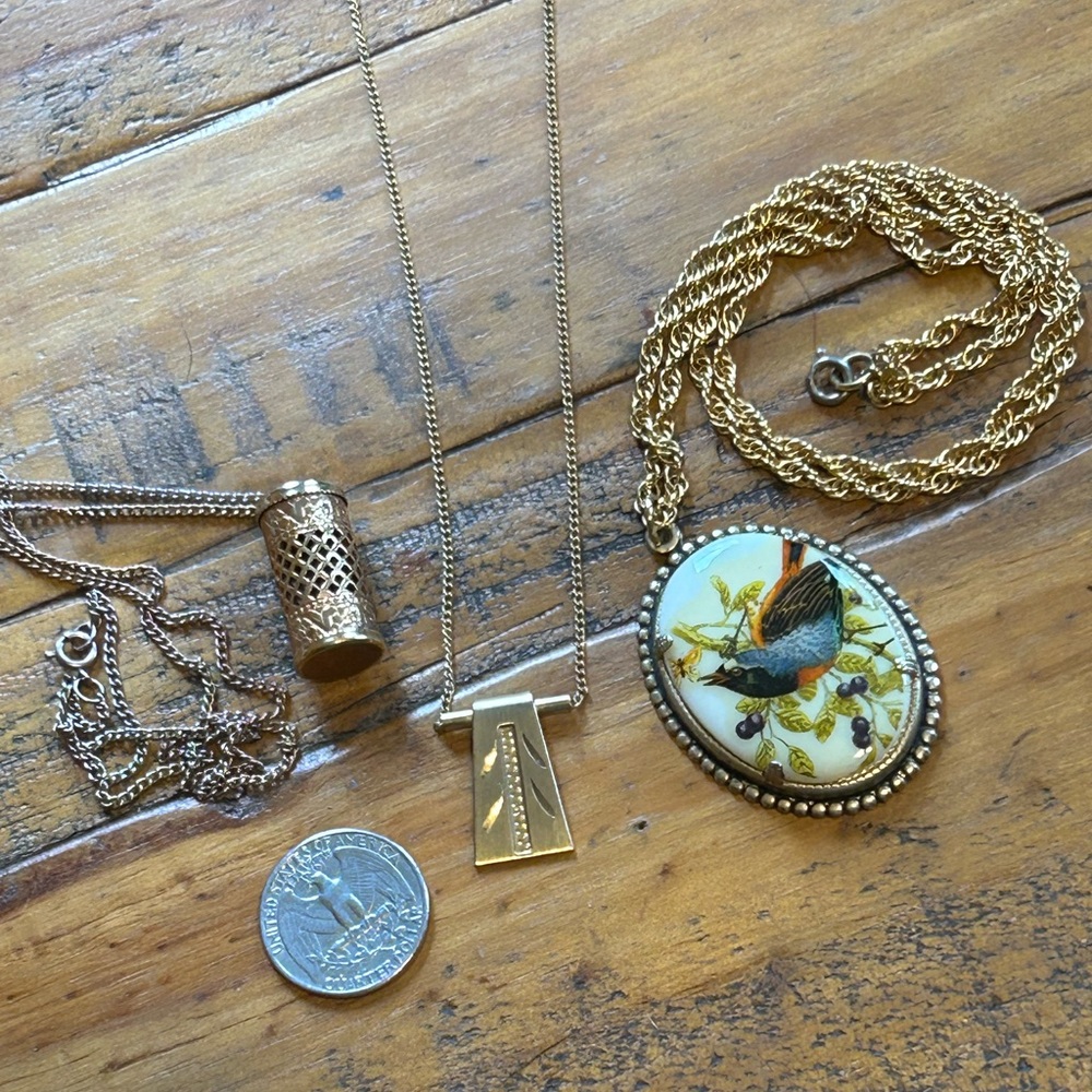 Vintage 1970’s necklaces